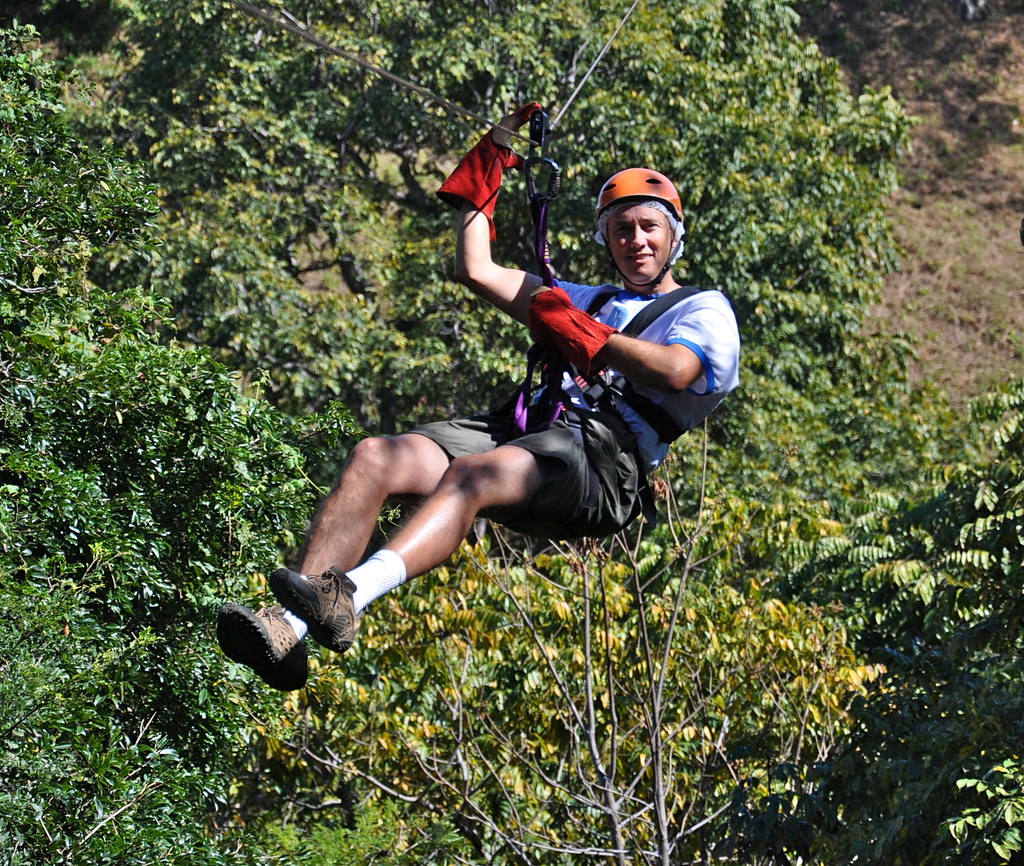 Zip-lining